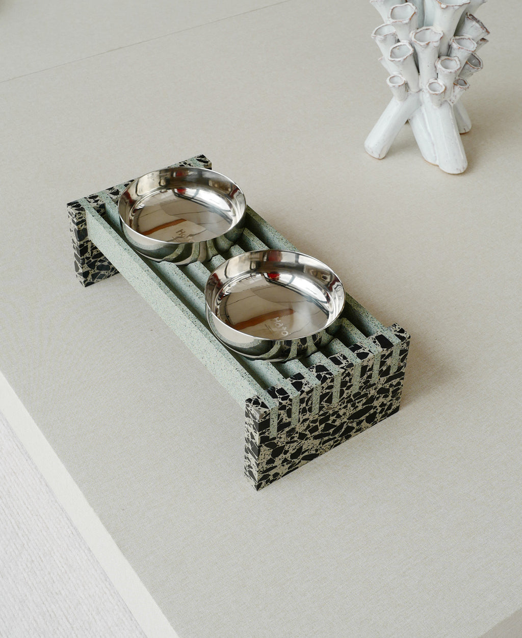 BRIDGE - Jet Black&Moss Green